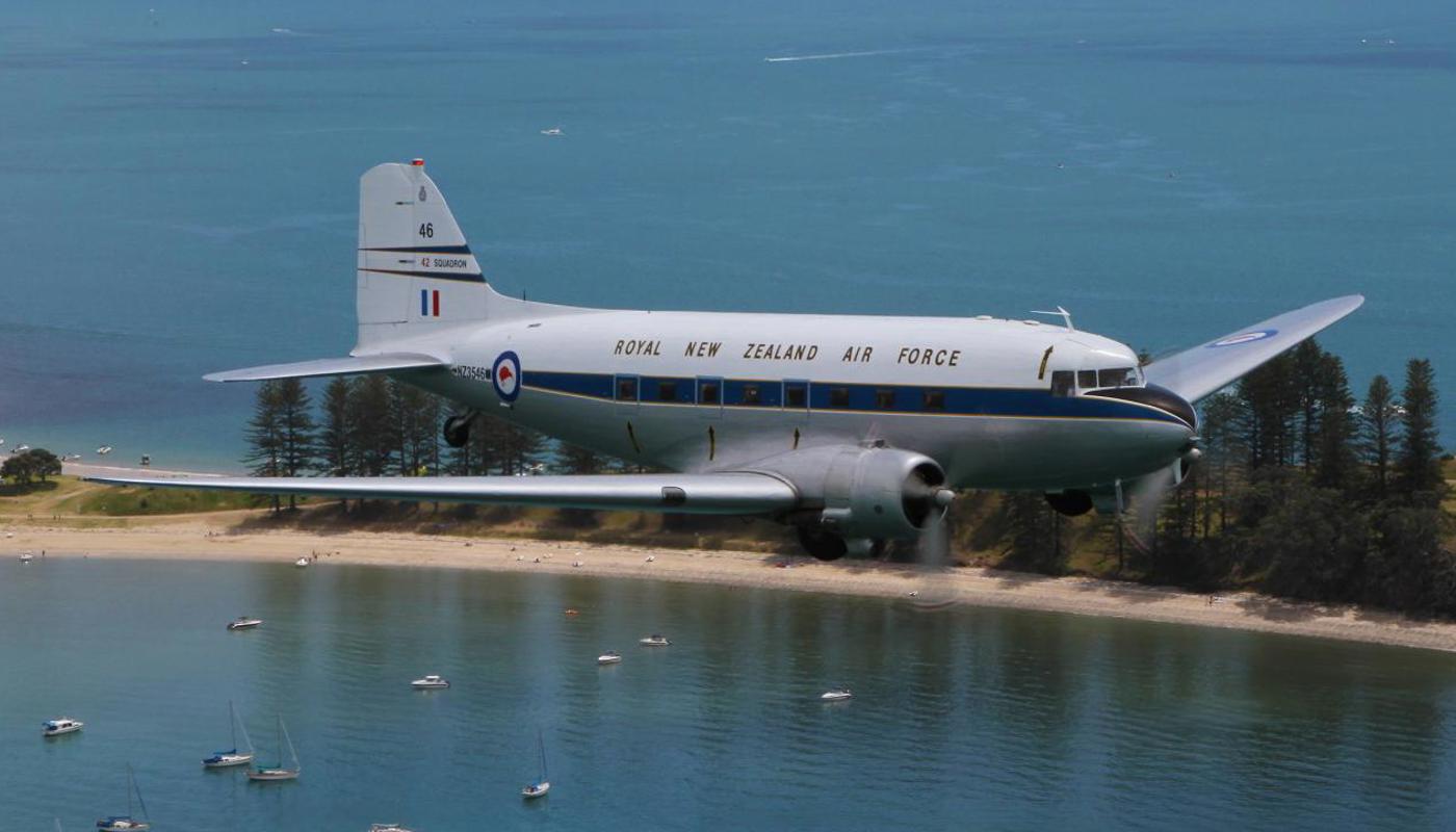 Over Motuihe Island.