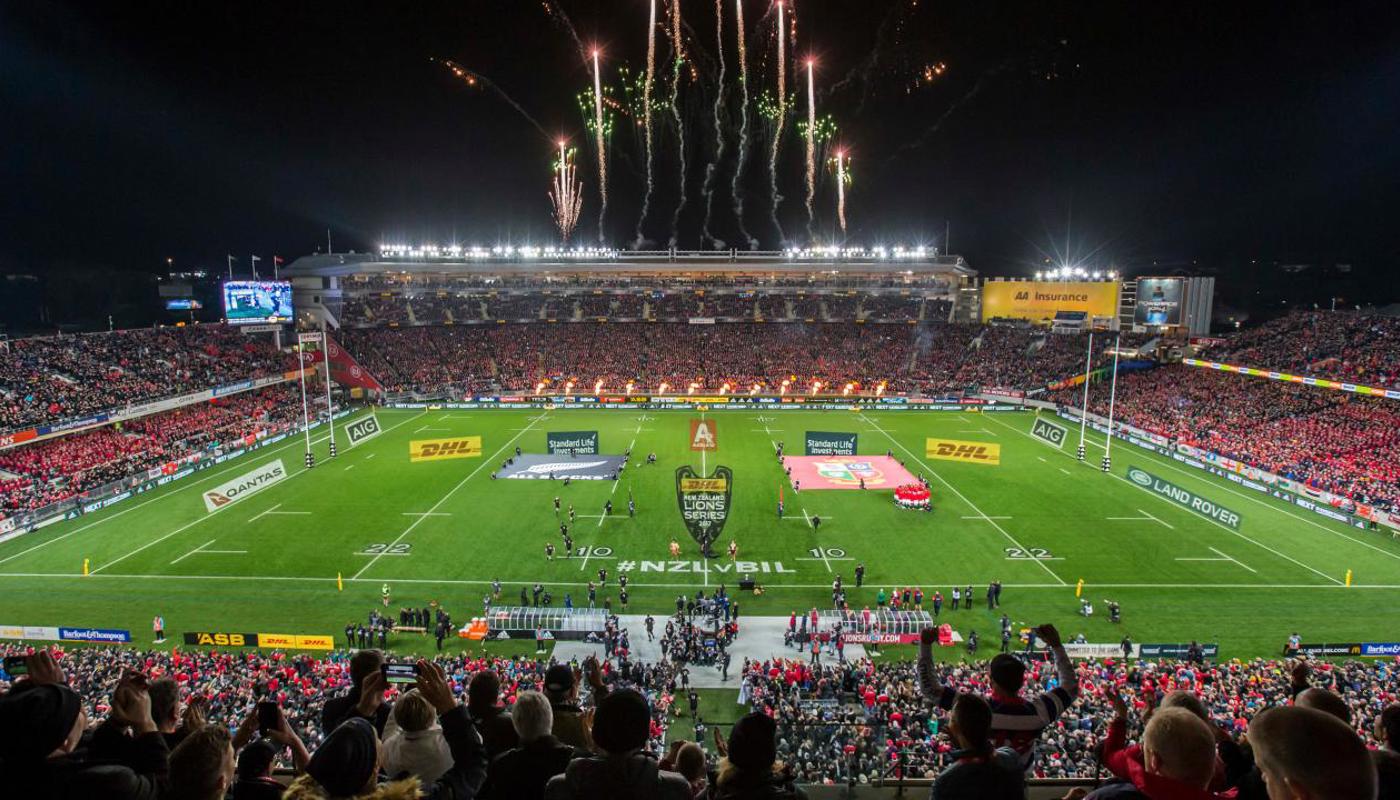 Eden Park Stadium on game day