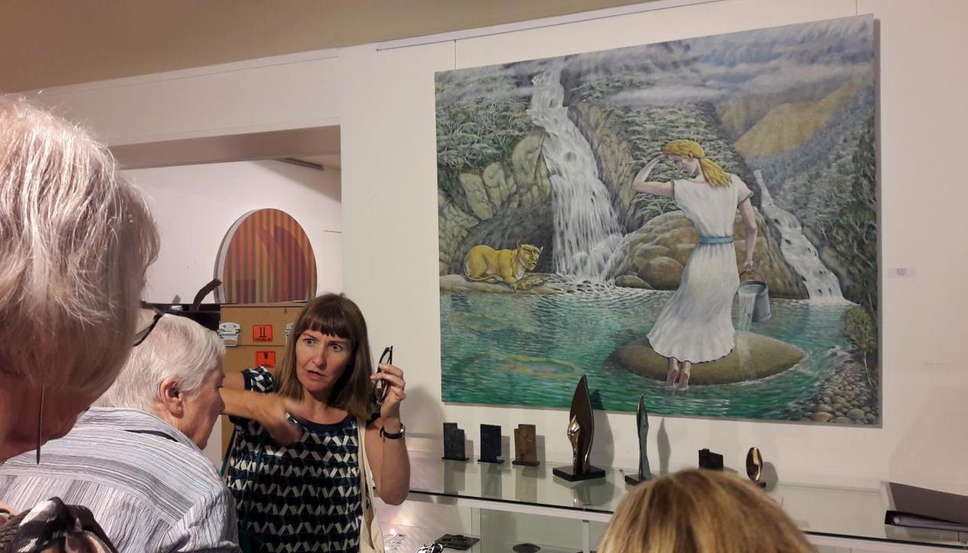 Assoc Prof Linda Tyler in Jonathon Grant Gallery