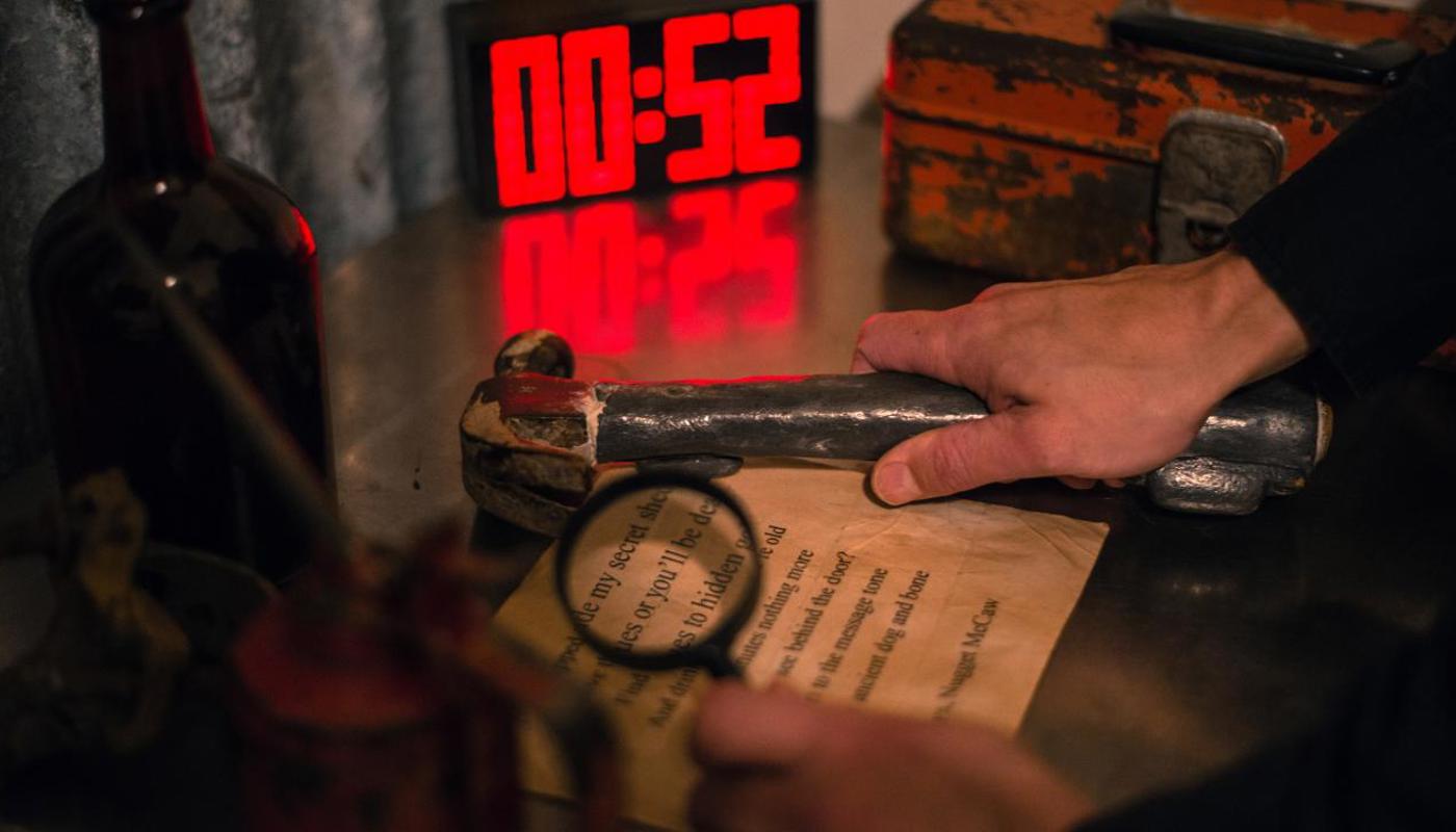 Visit us and challenge your puzzle-solving skills. But remember, the clock is ticking.
