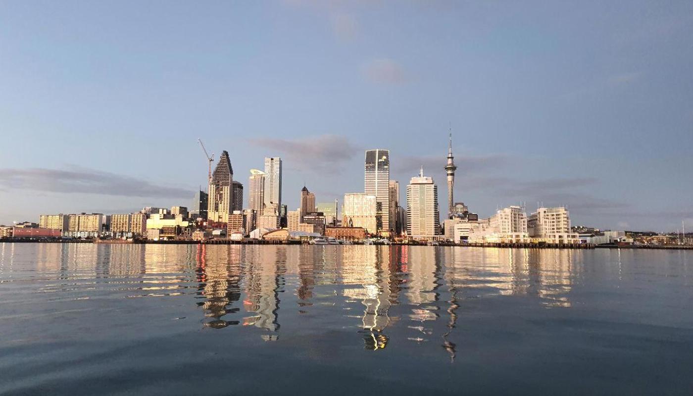 Auckland from the water