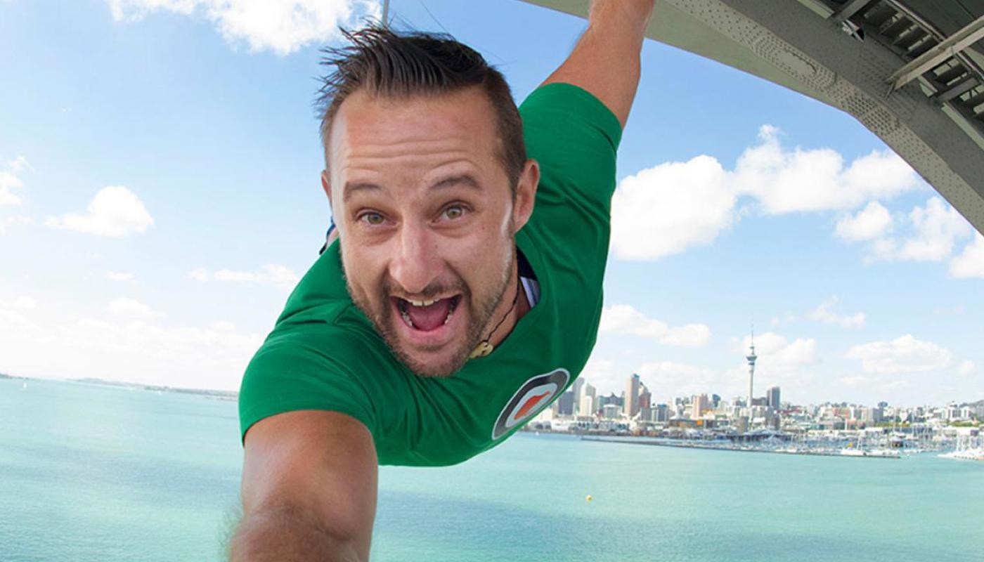 Auckland Bridge Bungy, 40M