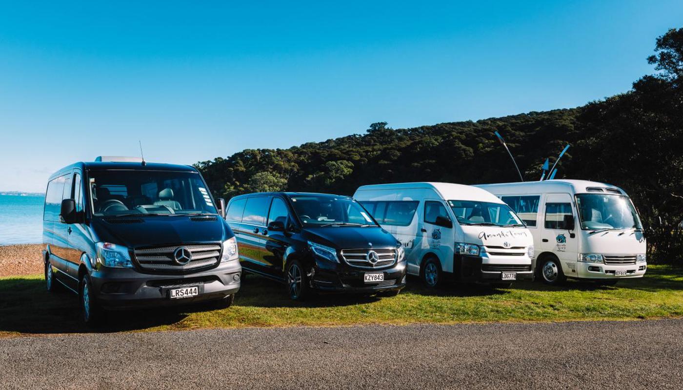 Fleet - Mercedes Sprinter, Mecedes V220, Toyota Hiace, Toyota Coaster