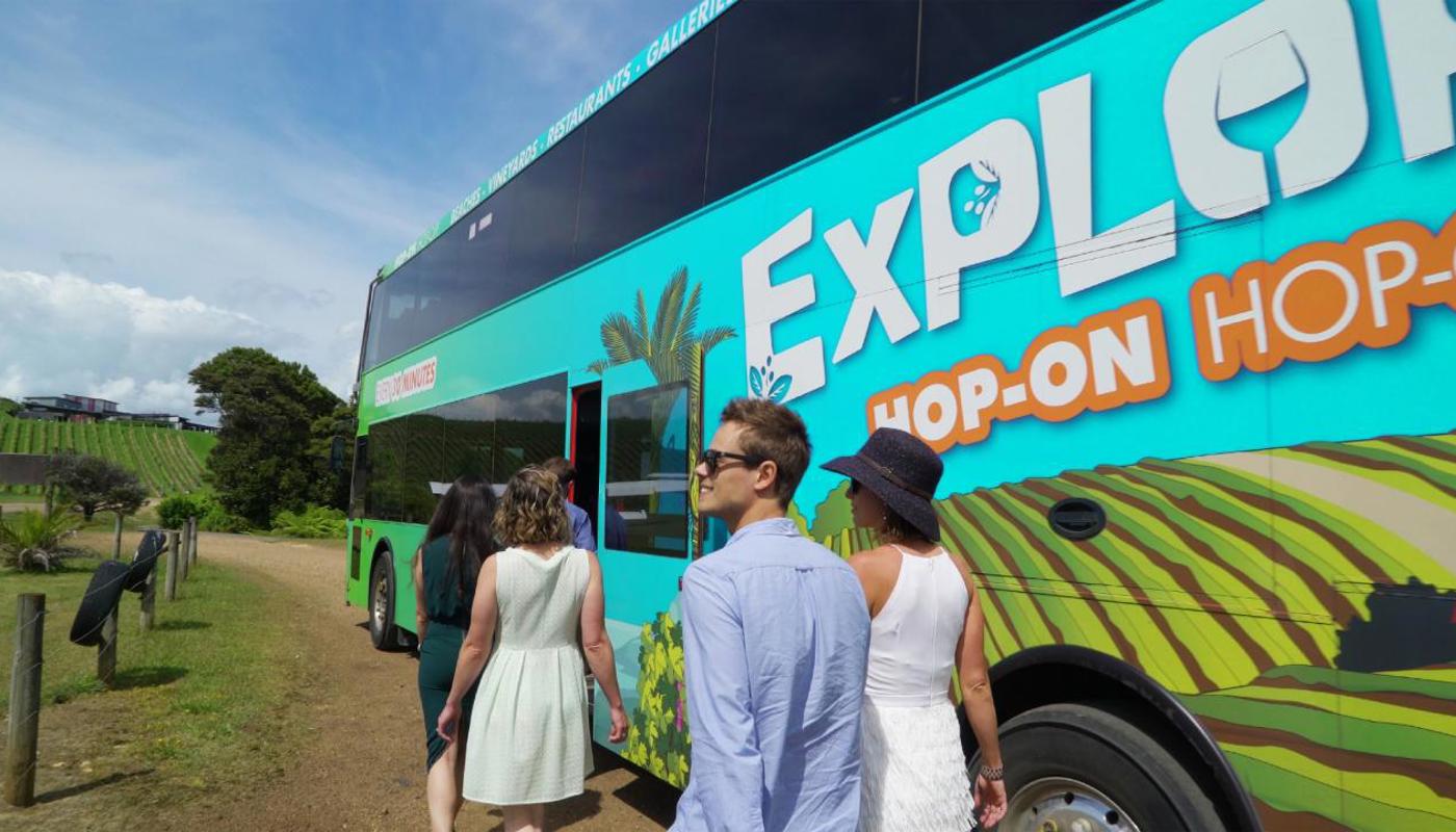 Fullers360 - Waiheke Island Hop-on Hop-off Explorer Bus Tour