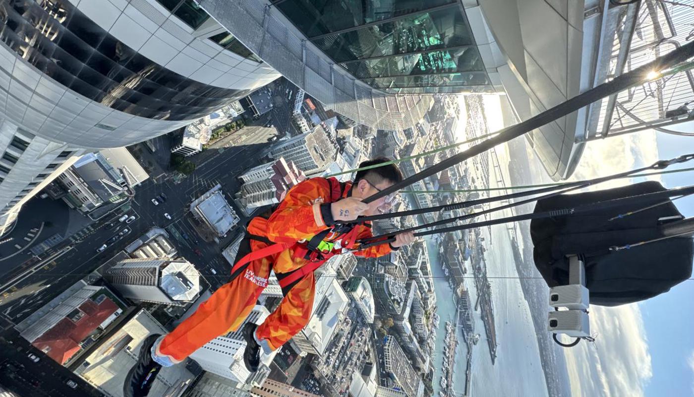 SkyJump drop. Solo or tandem experience.