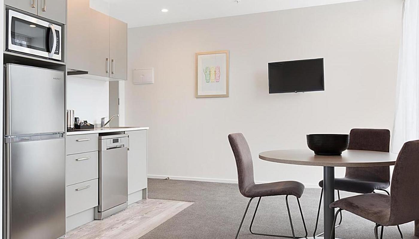 Studio with kitchenette