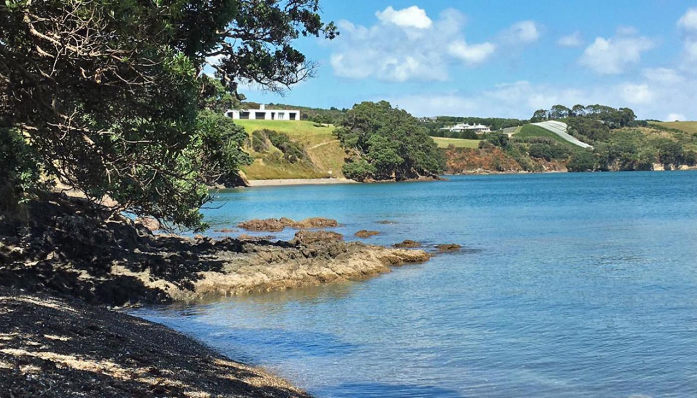 Te Miro Cove on the Waiheke Island Double Headland Walk