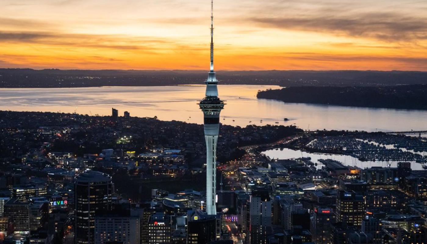The iconic Sky Tower