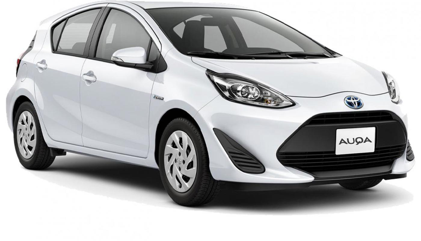 Yes Rentals Toyota Aqua (or similar). 5 Seaters Hybrid hatchback