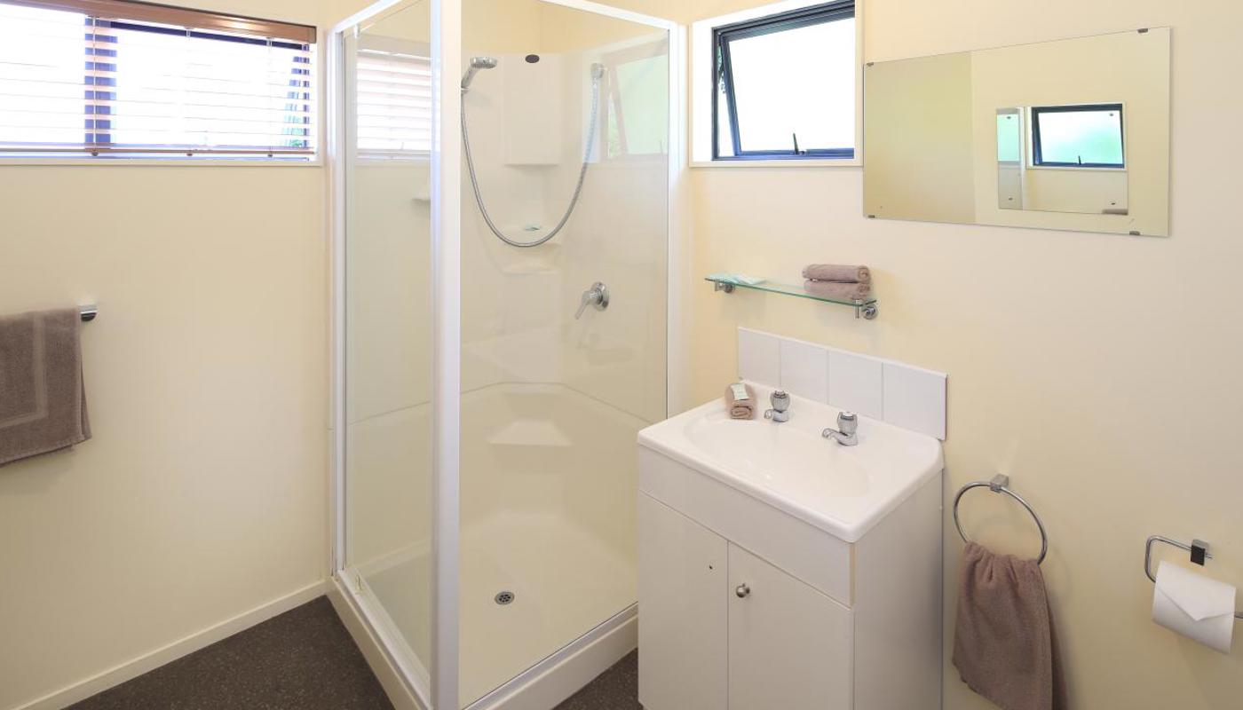 All our accommodation options have private bathrooms.